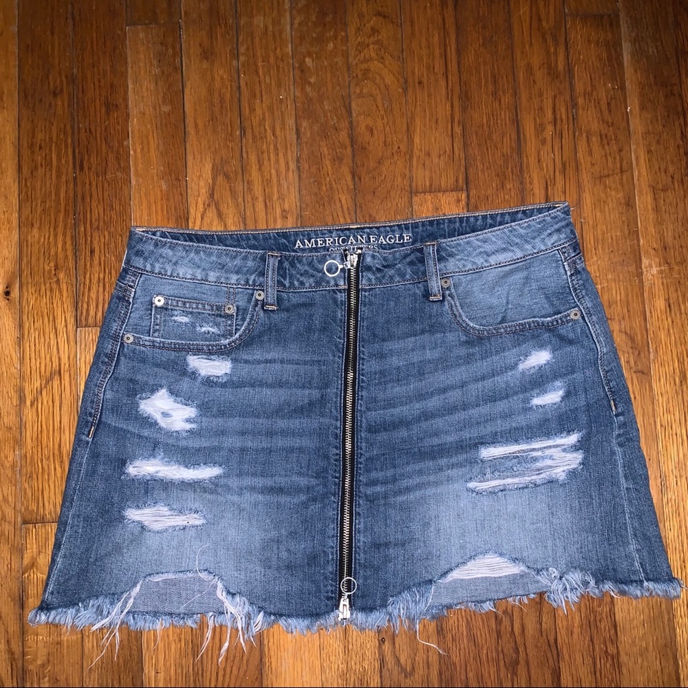 American Eagle jean skirt